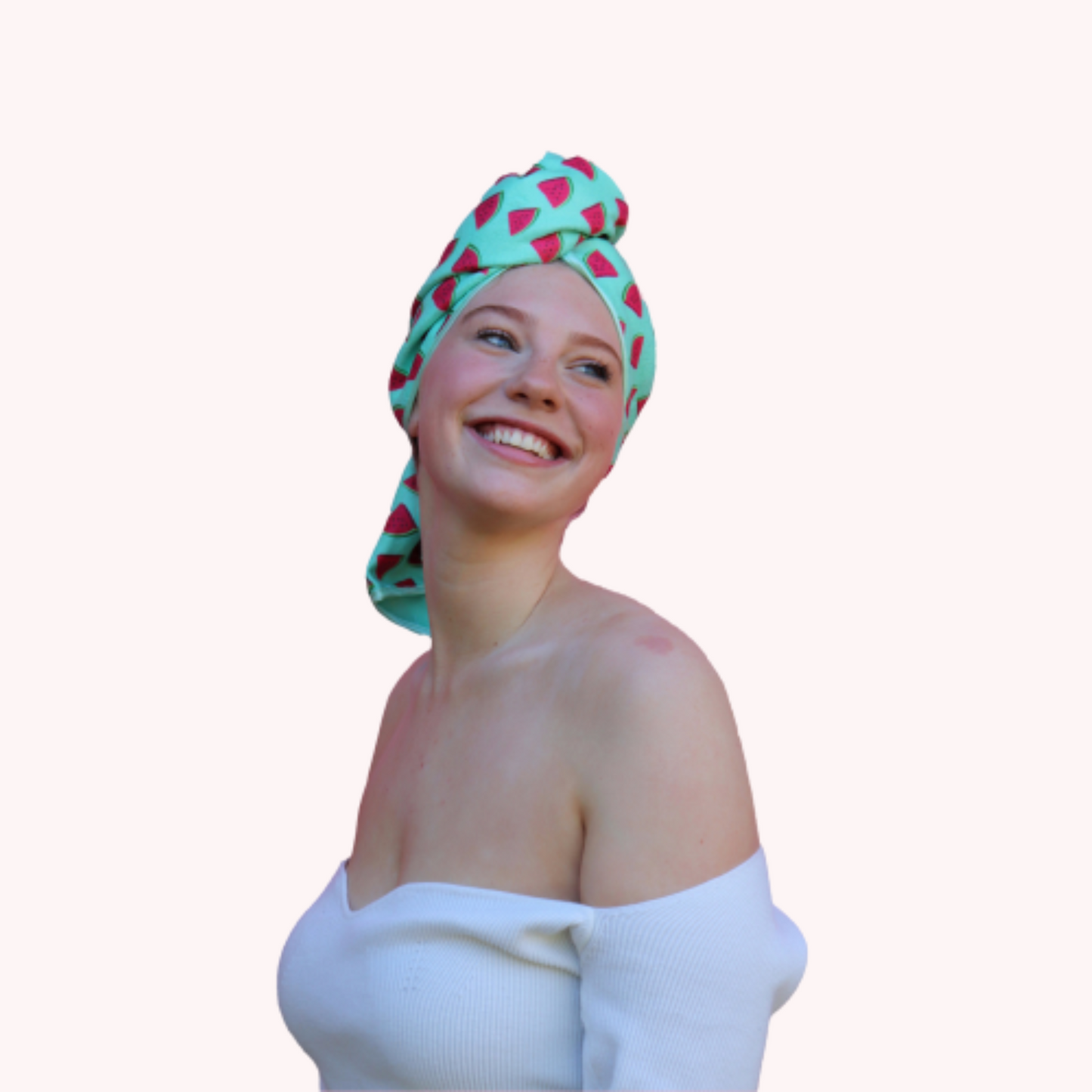 Unicorn Microfibre Hair Towel ™Wrap Watermelon