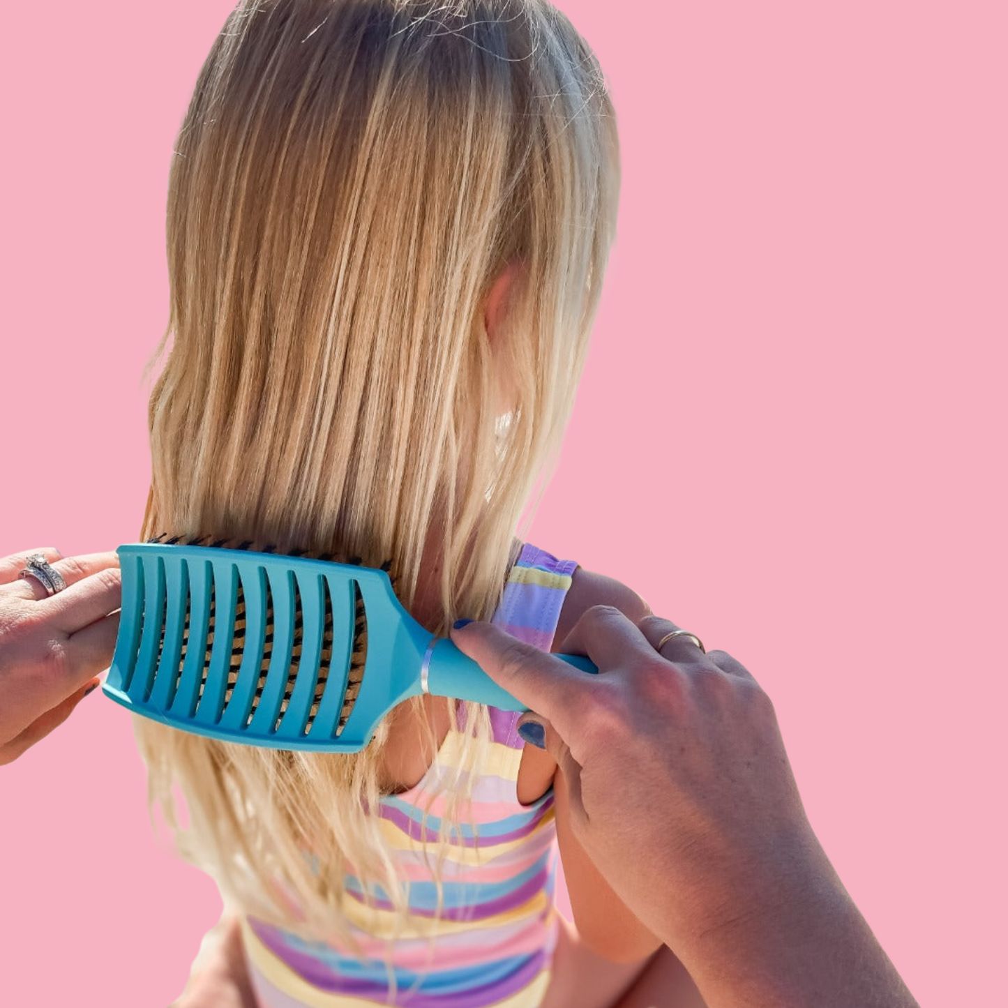 Scream-Free® Detangling Brush: Maxi - Mermaid