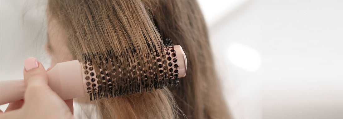 How to Blow Dry Hair Straight With a Round Brush