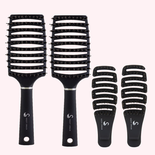 Scream-Free® Mixed  Hair Brush Set