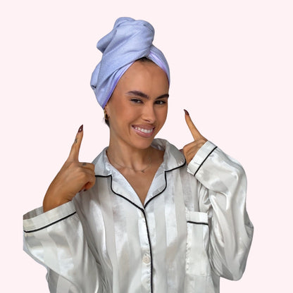 Unicorn Microfibre Hair Towel® Wrap - Lavender Fizz