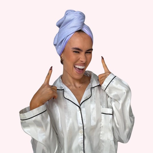 Unicorn Microfibre Hair Towel® Wrap - Lavender Fizz