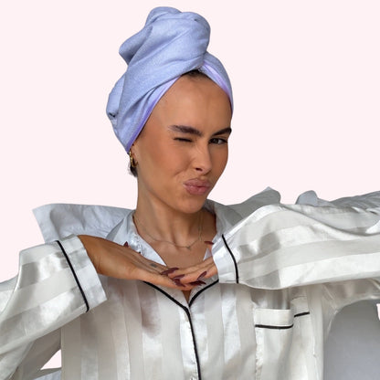 Unicorn Microfibre Hair Towel® Wrap - Lavender Fizz