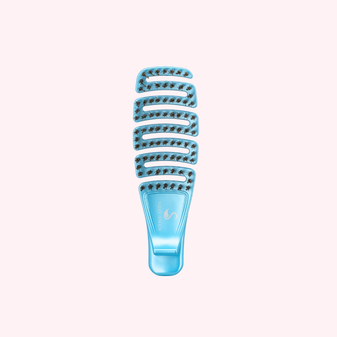 Scream-Free® Palm Hair Brush - Sky Pop