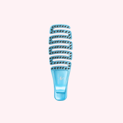 Scream-Free® Palm Hair Brush - Sky Pop