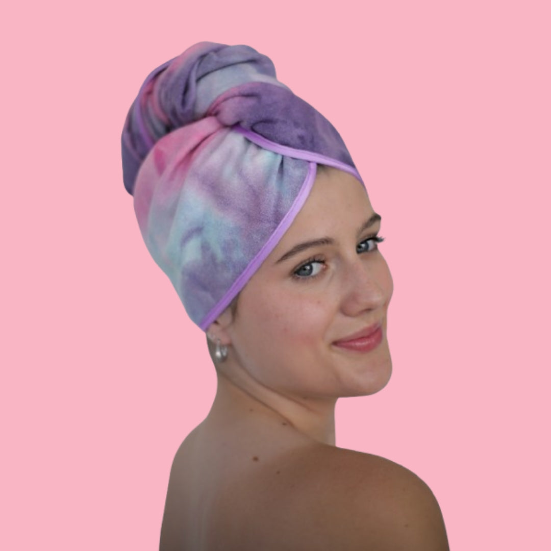 Unicorn 3 pack : Two Hair Towels + Bonus Hair Towel