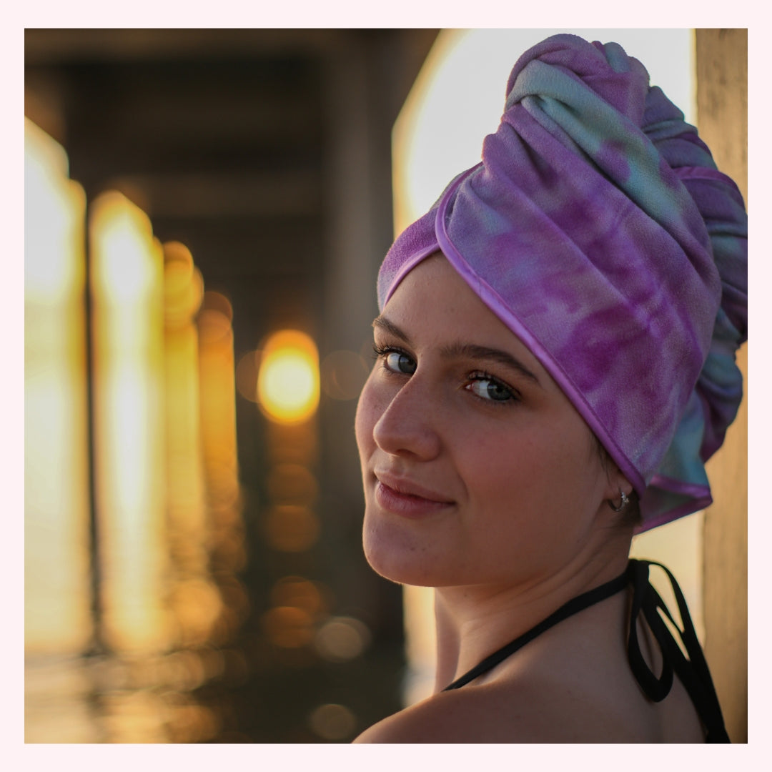 Unicorn 3 pack : Two Hair Towels + Bonus Hair Towel