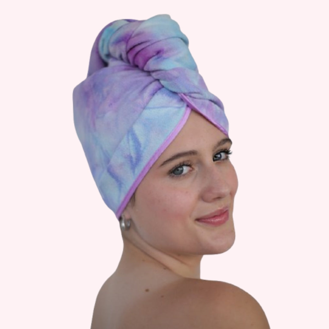 Unicorn 3 pack : Two Hair Towels + Bonus Hair Towel