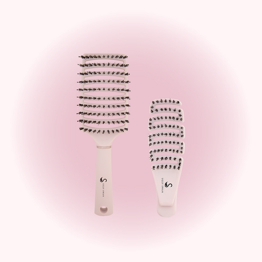 Detangling Hair Brush Duo: Wild Sensory Pack