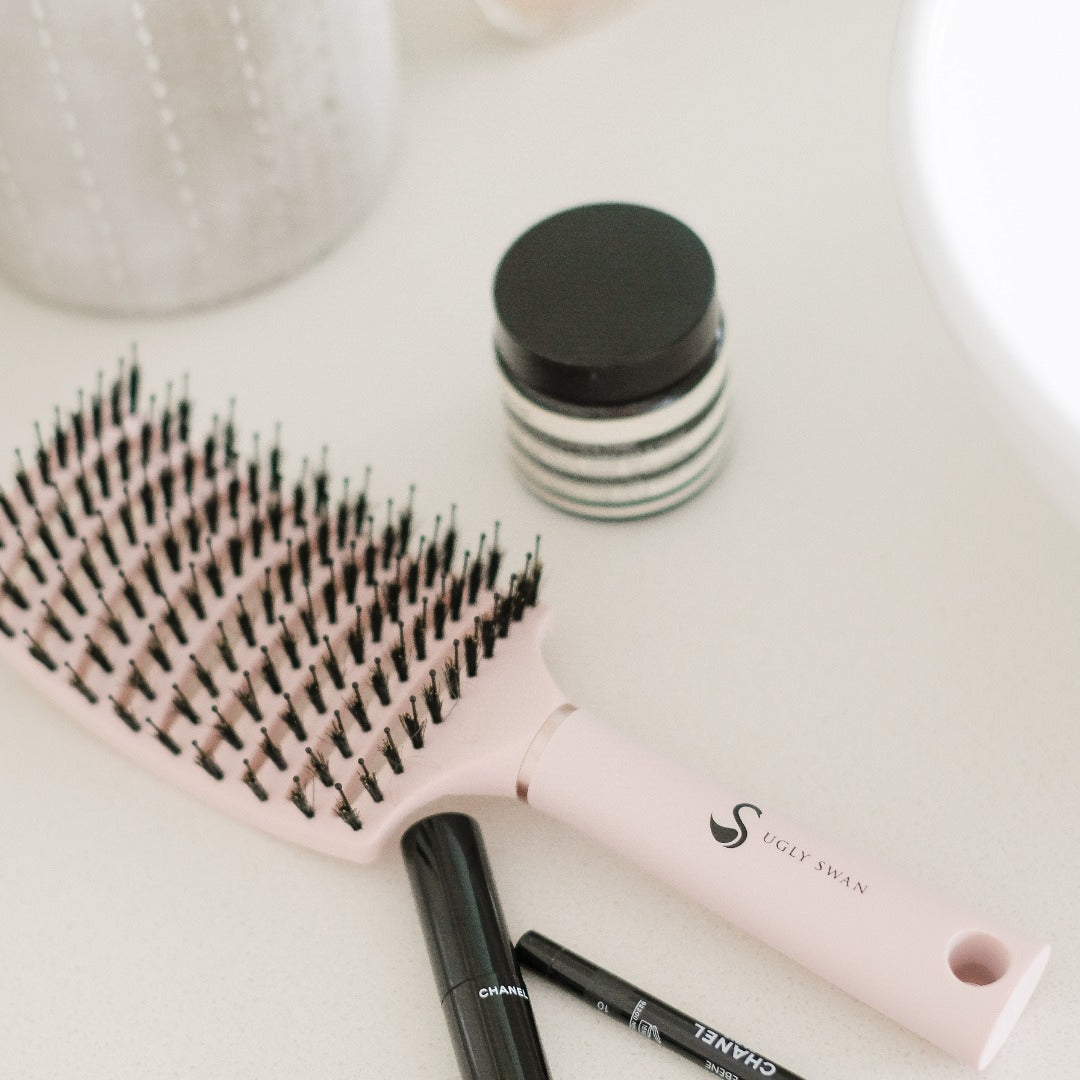 Detangling Hair Brush: Maxi Wild Flamingo