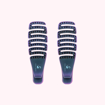 Scream-Free® Detangling Hair Brush: Palm Flexi Twin Pack